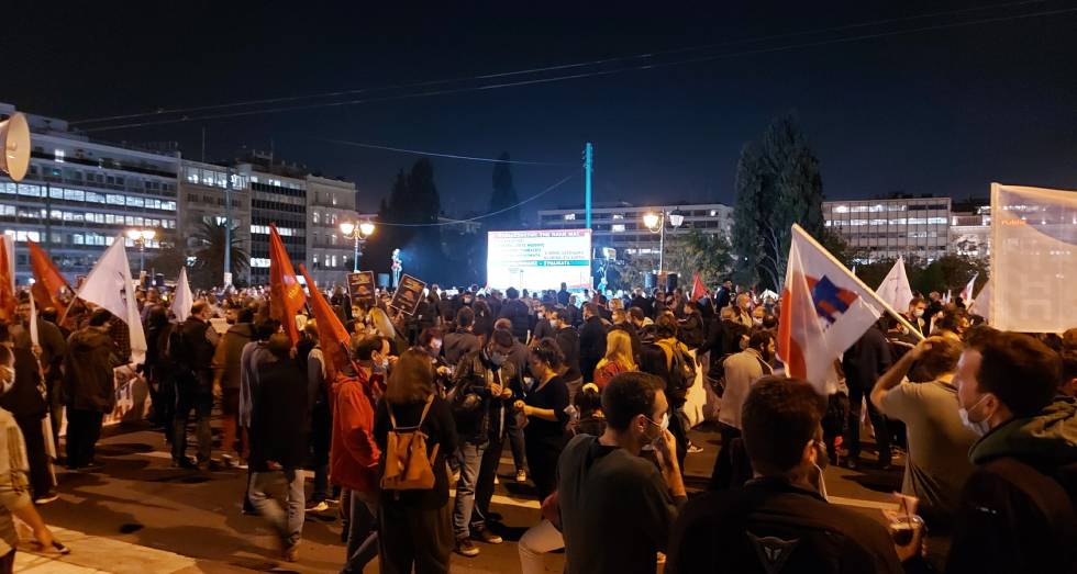 Πανεργατικό συλλαλητήριο στο Σύνταγμα