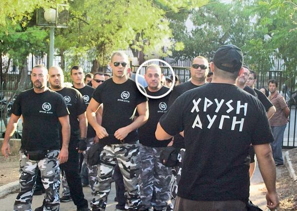 Τα χέρια που χαιρετούν Ναζιστικά είναι βαμμένα με αίμα