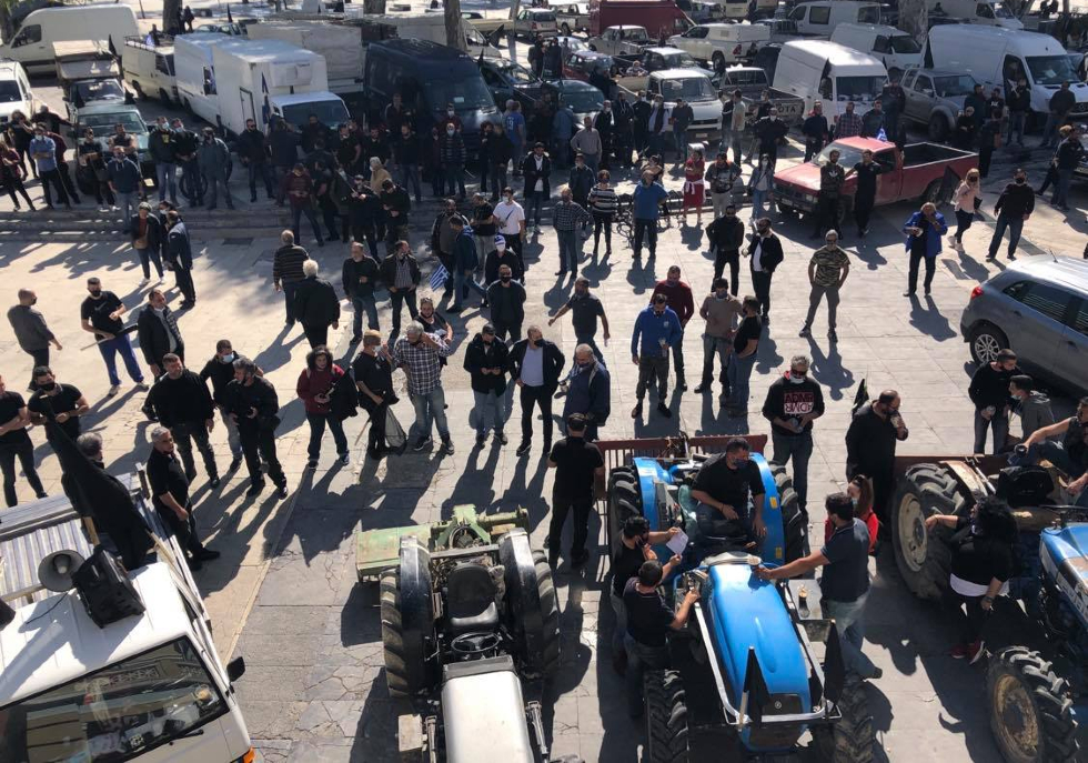 Κρήτη: Στους δρόμους οι παραγωγοί για τις αλλαγές στις λαϊκές αγορές