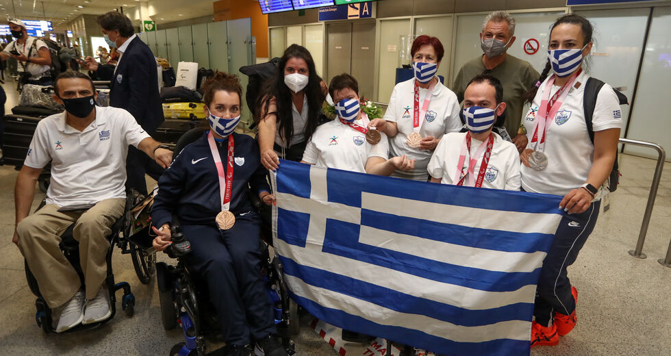 Η επιστροφή των νικητών από το Τόκιο