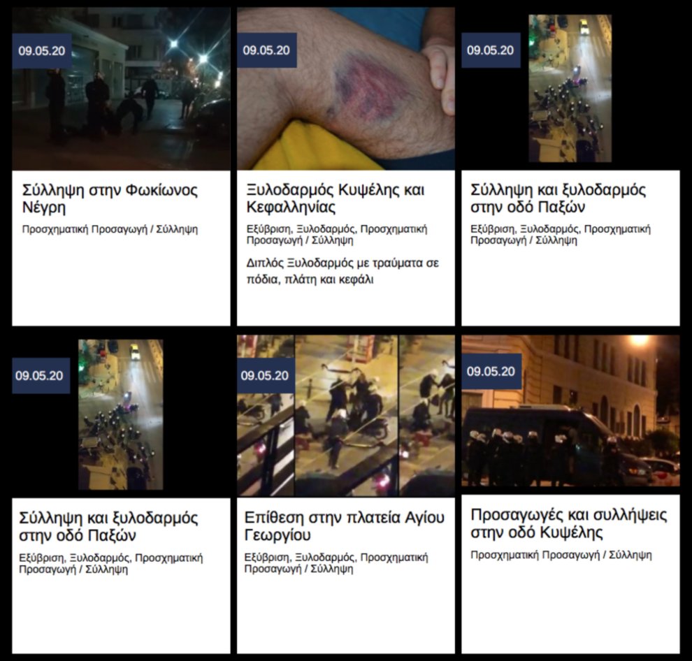 Repression Watch: ένα νέο Παρατηρητήριο-ασπίδα στην αστυνομική αυθαιρεσία
