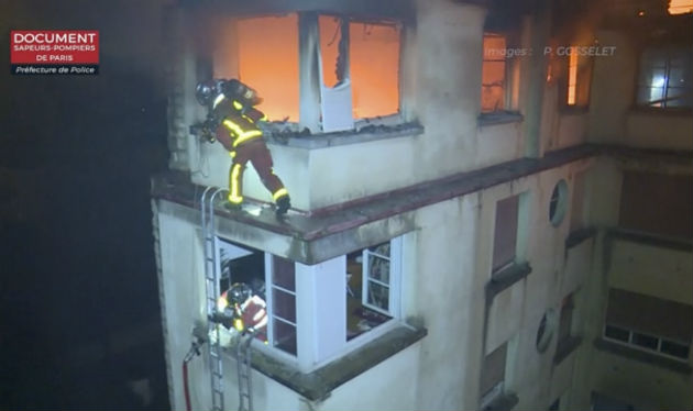Μία γυναίκα συνελήφθη για την πολύνεκρη φωτιά σε πολυκατοικία του Παρισιού