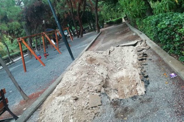 Πάρκο Γεωργιάδη: ΜΑΤ και επεισόδια σταμάτησαν τις εργασίες