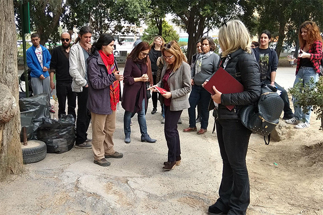 Ηράκλειο: Η πρώτη «διαβούλευση» για το πάρκο… στο πάρκο