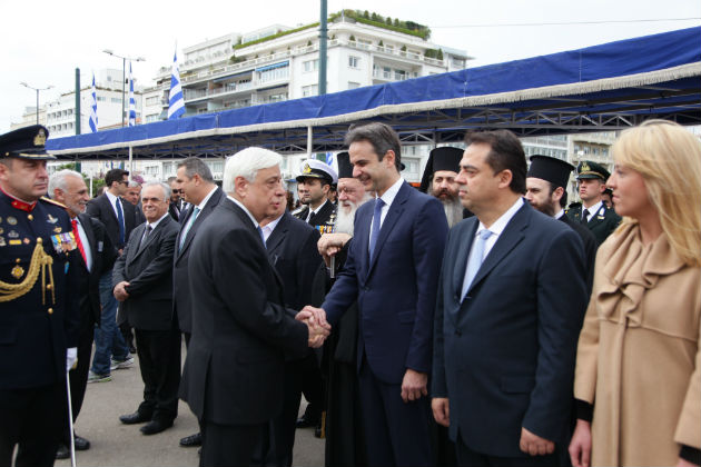 Κορυφώθηκαν οι εκδηλώσεις για την 25η Μαρτίου