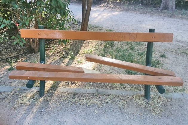 Πεδίον του Αρεως: το πάρκο με τις ανοιχτές πληγές