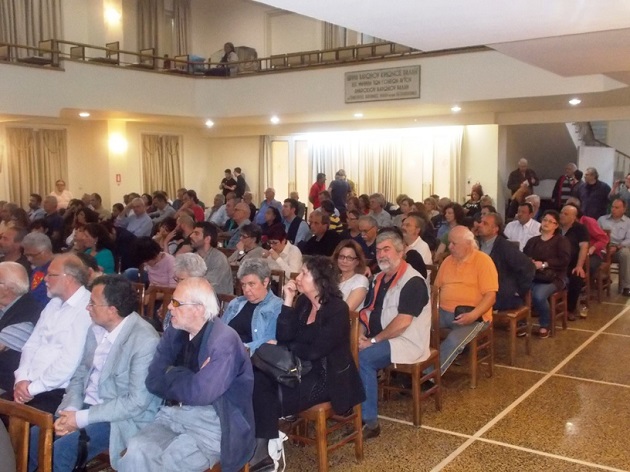 Εκδήλωση της ΠΕΝΕΝ κατά της ιδιωτικοποίησης του ΟΛΠ