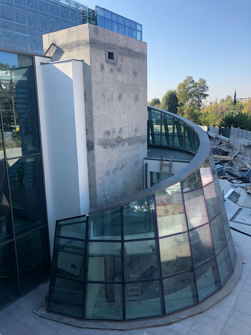 Πρόοδος στις εργασίες στην Εθνική Πινακοθήκη