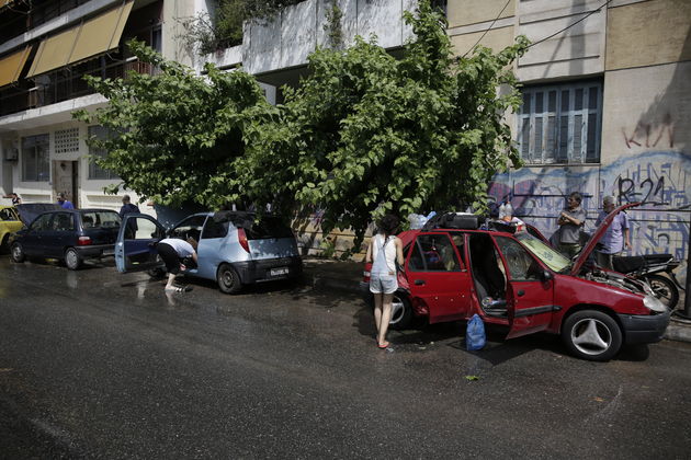 Καταιγίδα 4 ωρών έπνιξε την Αθήνα