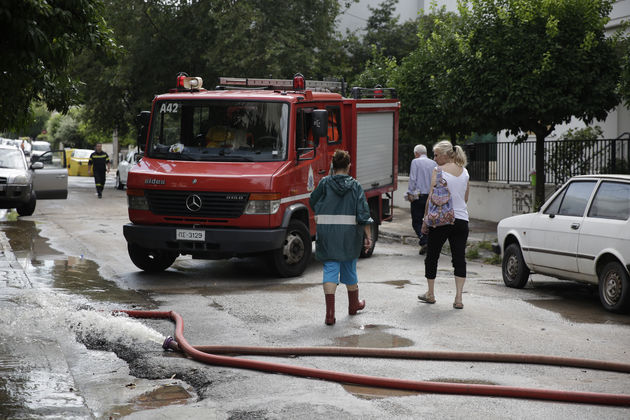 Καταιγίδα 4 ωρών έπνιξε την Αθήνα