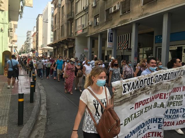 Μαζικό και μαχητικό το συλλαλητήριο για την υγεία