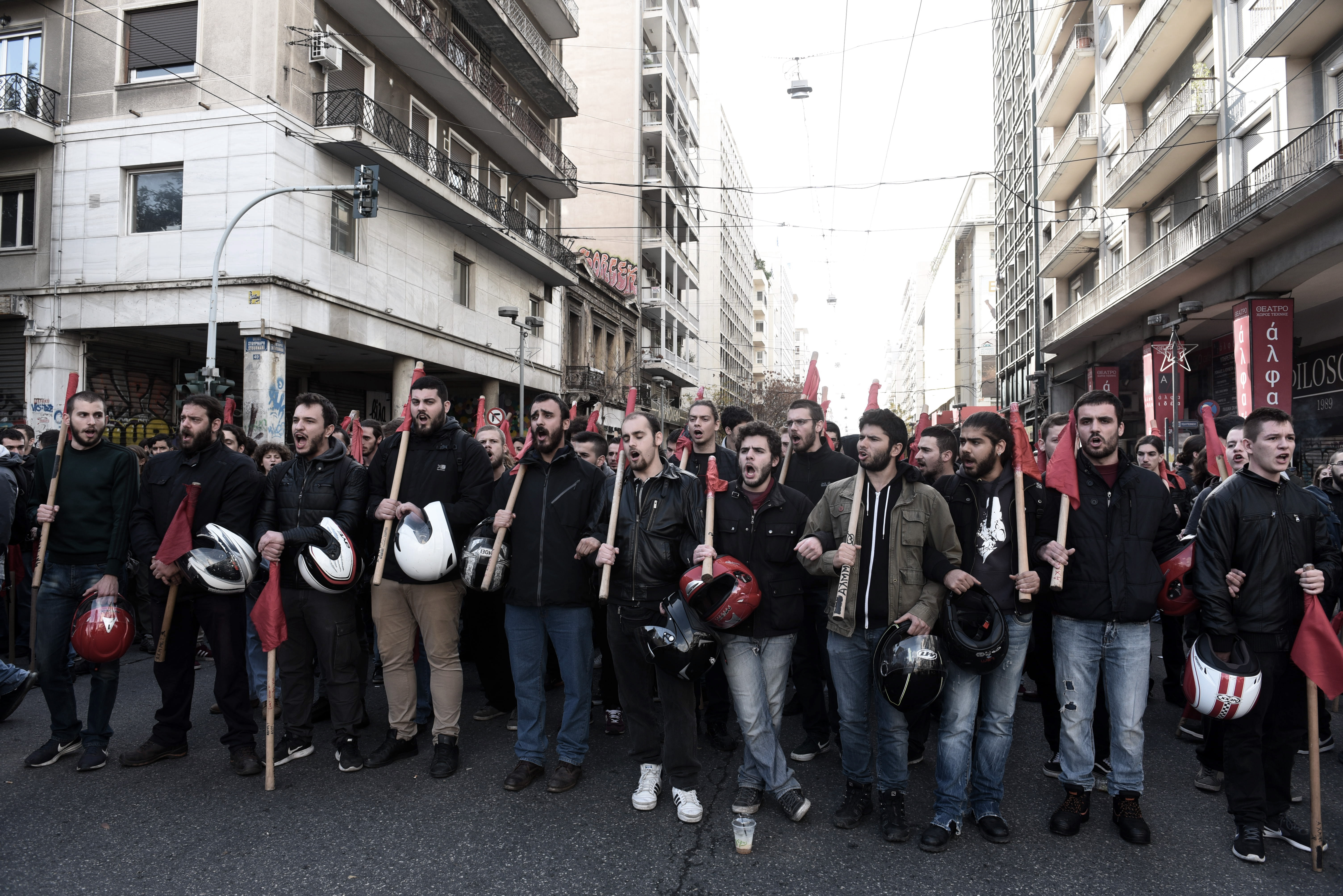 Κατάληψη του Πολυτεχνείου από αντιεξουσιαστές