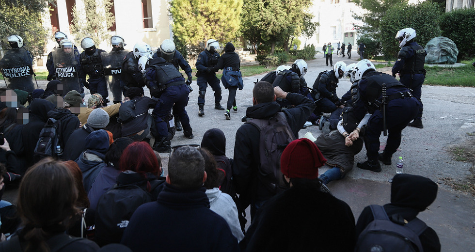 Πρόβα καταστολής από την ΕΛ.ΑΣ.