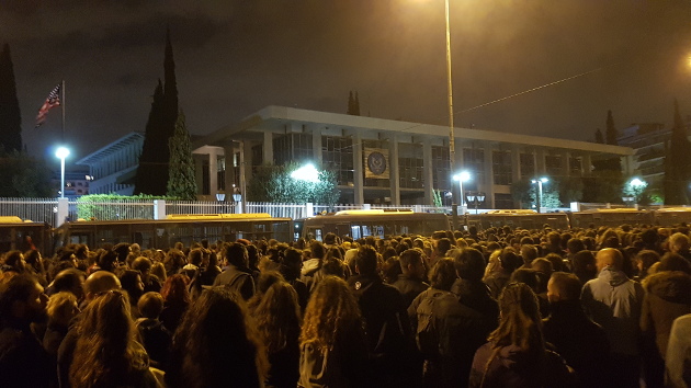 Ολοκληρώθηκαν οι πορείες για το Πολυτεχνείο