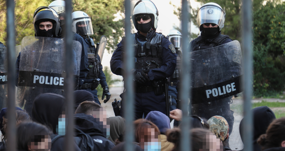 Πρόβα καταστολής από την ΕΛ.ΑΣ.