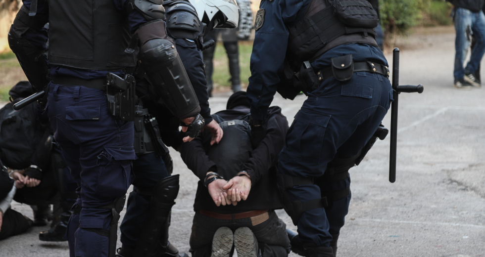 Πρόβα καταστολής από την ΕΛ.ΑΣ.