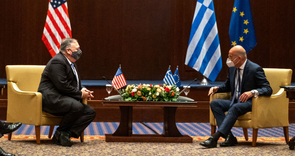 Στη Σούδα ο Πομπέο λίγο πριν τη σύνοδο κορυφής
