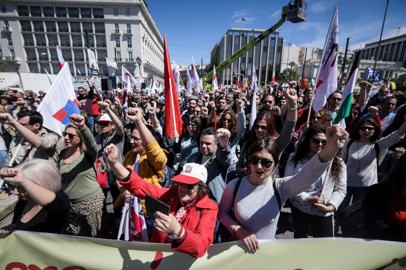 Με παλμό ολοκληρώθηκαν τα συλλαλητήρια για την Πρωτομαγιά