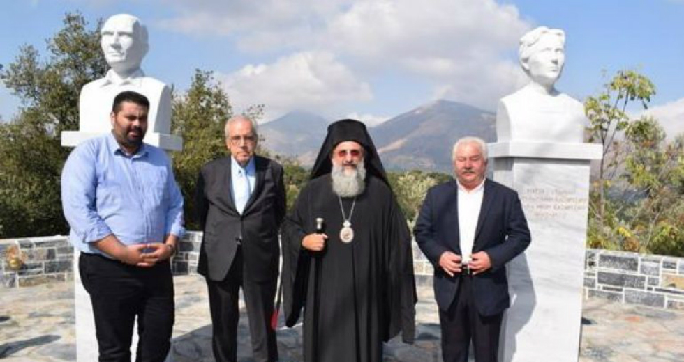 Αποκαλυπτήρια των προτομών του Ν. Καζαντζάκη και της μητέρας του