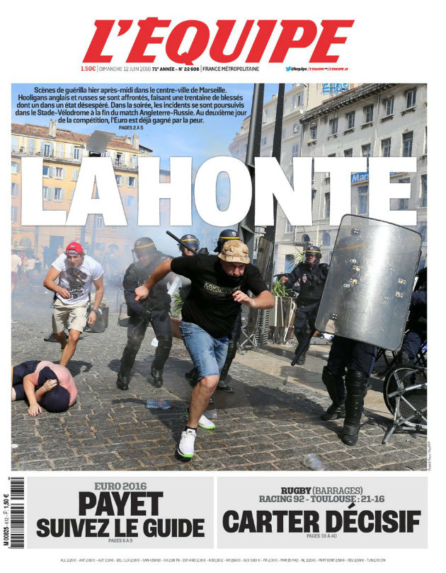 «Ντροπή» για τα επεισόδια από γαλλικό και βρετανικό Τύπο