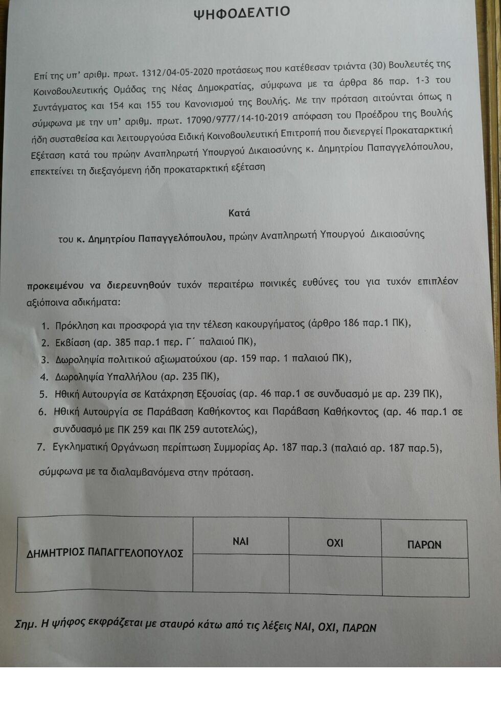 Τσοβόλας: Παράνομα, ανεπίτρεπτα και προκλητικά όσα συνέβησαν