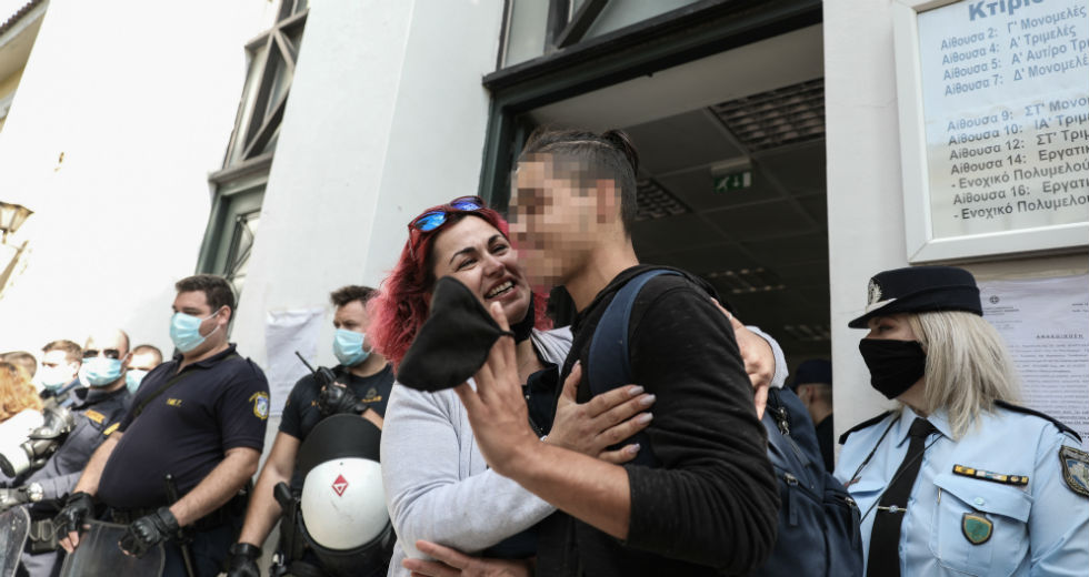 Ελεύθεροι οι μαθητές που είχαν συλληφθεί στο πανεκπαιδευτικό συλλαλητήριο