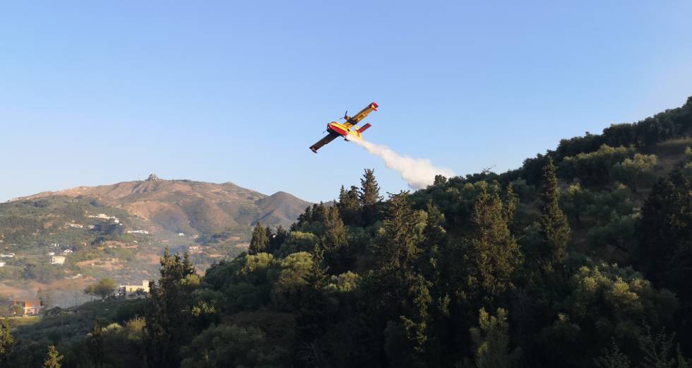 Οριοθετήθηκε η πυρκαγιά στο Αργάσι Ζακύνθου, μάχη για 6η μέρα στα Βίλια
