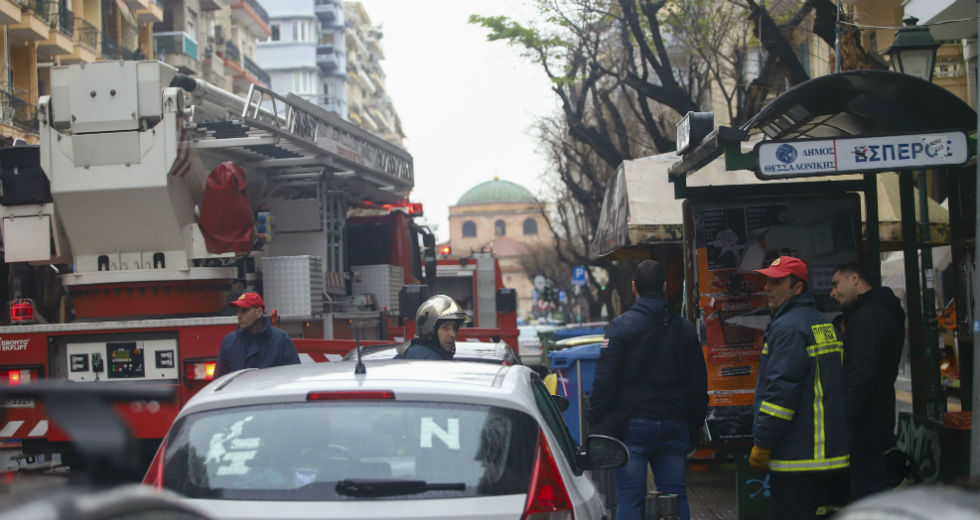 Νεκρό ηλικιωμένο ζευγάρι από τη φωτιά στη Θεσσαλονίκη