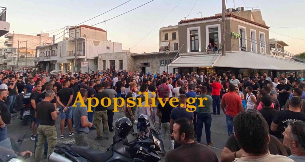 Επίθεση ρατσιστών σε χώρο λατρείας και σπίτι μεταναστών στο Τυμπάκι (βίντεο)