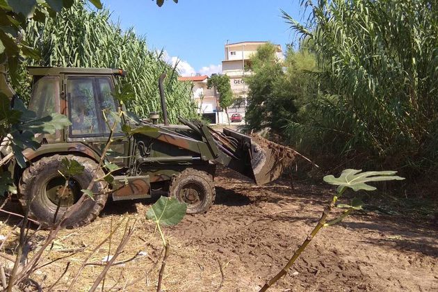 Ανησυχούν οι κάτοικοι για τα έργα στο Μεγάλο Ρέμα Ραφήνας
