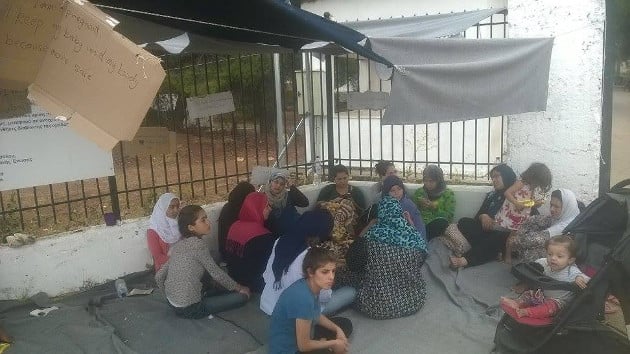 Σε απεργία πείνας 10 έγκυες στο κέντρο φιλοξενίας της Ριτσώνας