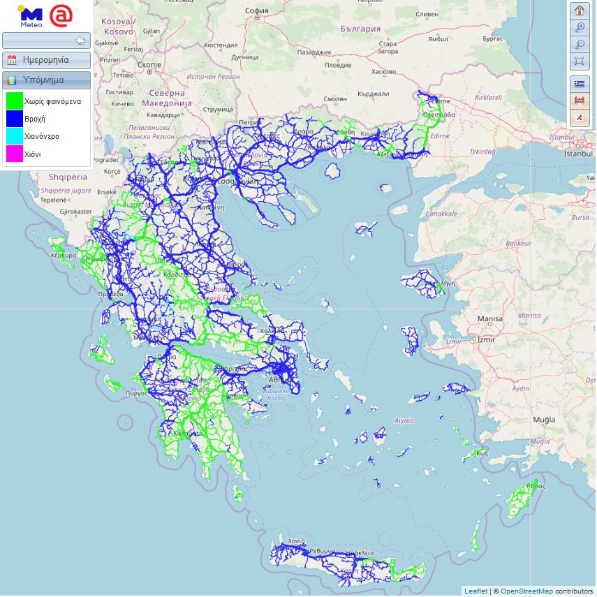 Βροχές όλη την εβδομάδα