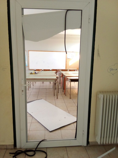 Φθορές σε εκλογικό κέντρο της μειονότητας στη Ροδόπη