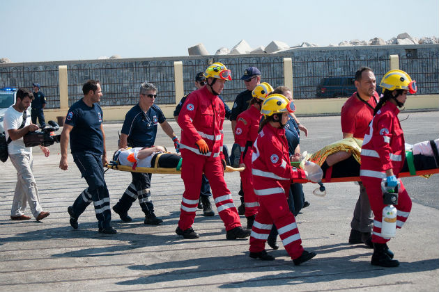 Αντιτρομοκρατική άσκηση στο λιμάνι της Ρόδου