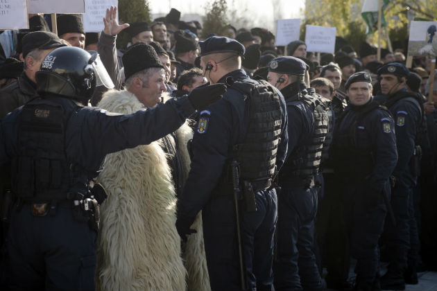 Οι βοσκοί με άγριες διαθέσεις στο Κοινοβούλιο