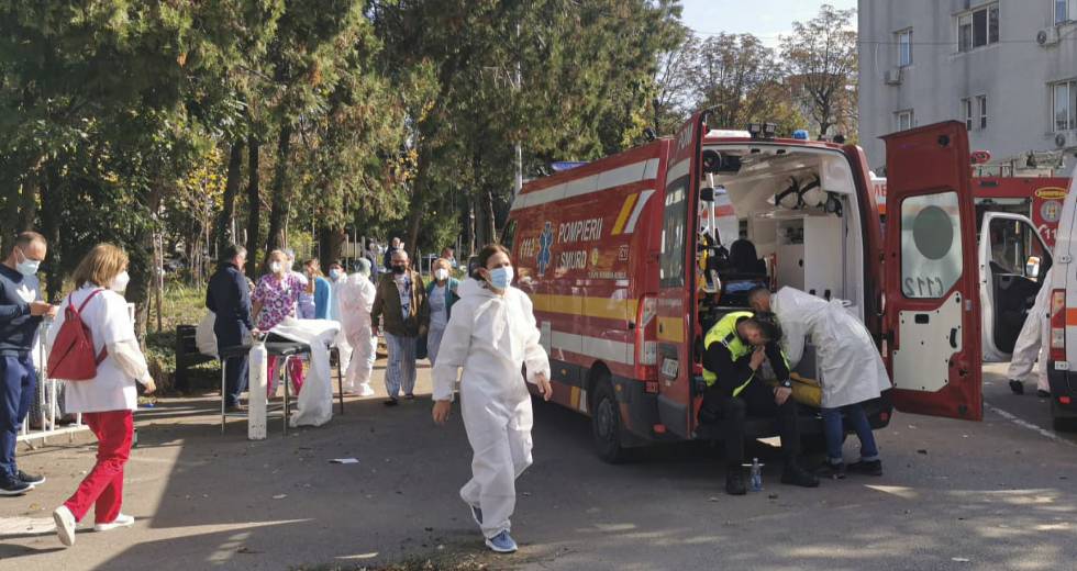Ρουμανία: Εννέα νεκροί από πυρκαγιά σε νοσοκομείο στην Κωνστάντζα