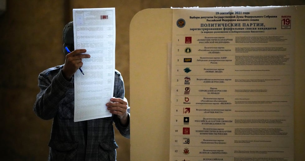 Ρωσία: Νίκη για το κόμμα του Πούτιν, αλλά με πτώση στα ποσοστά