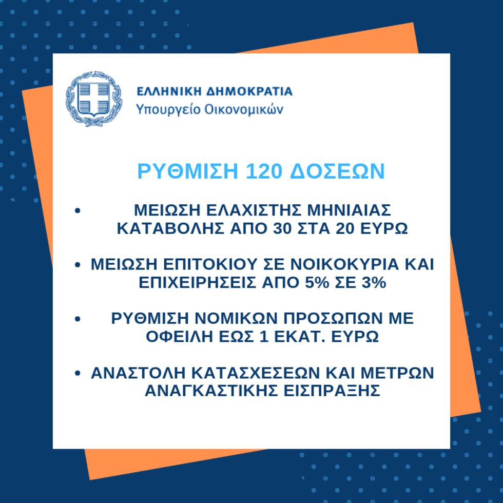 Στο Τaxisnet από χθες η πλατφόρμα για τις 120 δόσεις