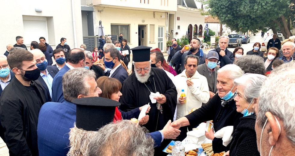 Ηράκλειο: Στις σεισμόπληκτες περιοχές η Κατερίνα Σακελλαροπούλου