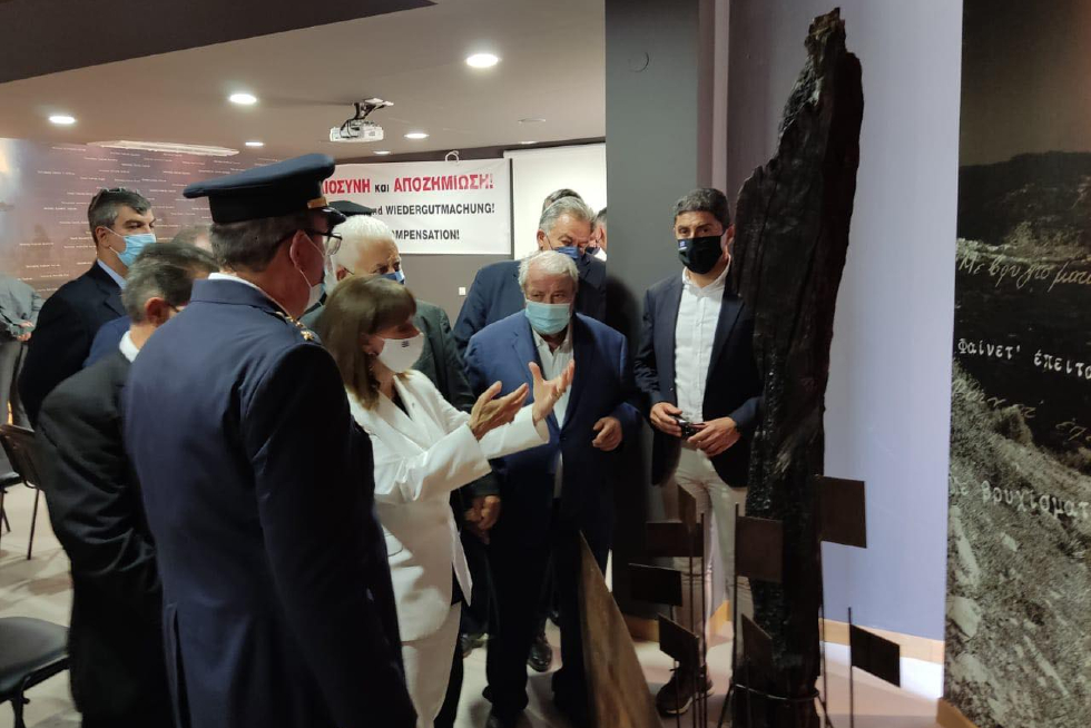 ΠτΔ από Βιάννο: Ανοιχτό το ζήτημα των γερμανικών αποζημιώσεων