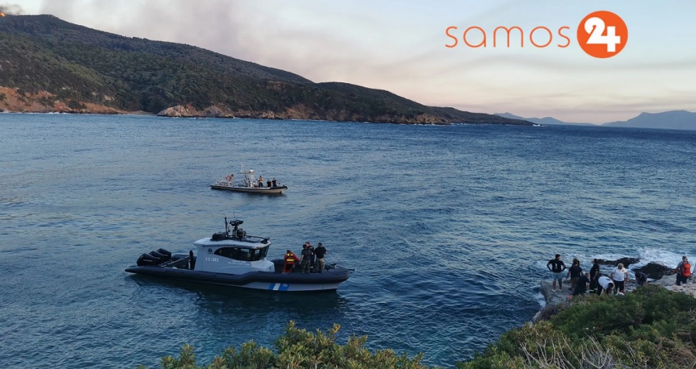 Ενισχύσεις από την Αττική στο πύρινο μέτωπο της Σάμου