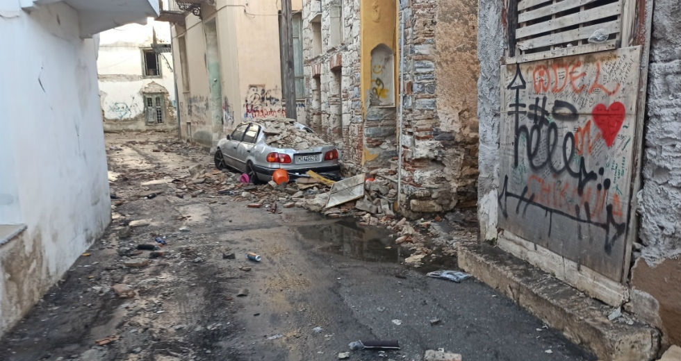 Μεγάλες καταστροφές στη Σάμο