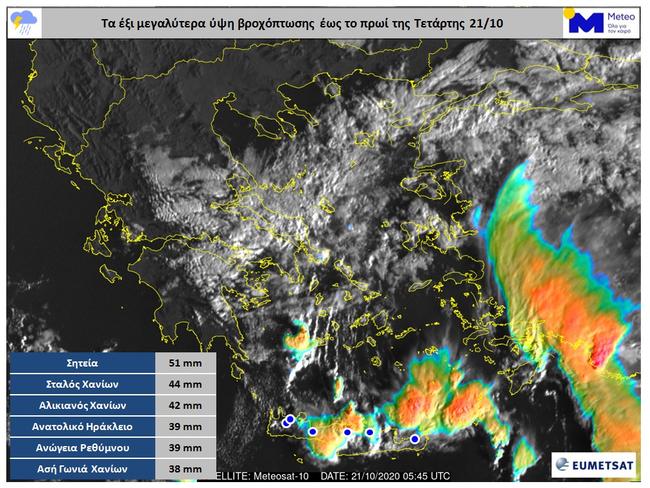 Πού κατευθύνεται η κακοκαιρία τις επόμενες ώρες