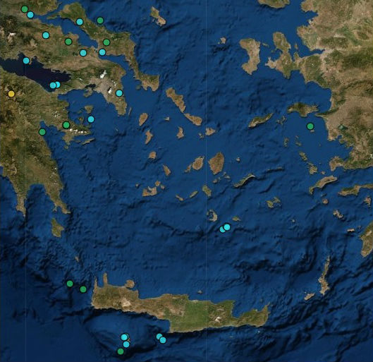 Ασθενής σεισμός 4 Ρίχτερ ανοιχτά της Σαντορίνης
