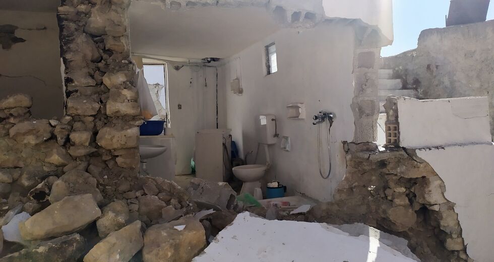 Φονικά Ρίχτερ στο Ηράκλειο, τρόμος και απόγνωση των κατοίκων