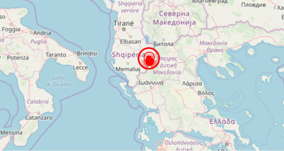 Σεισμός 4,2 Ρίχτερ κοντά στην Κόνιτσα