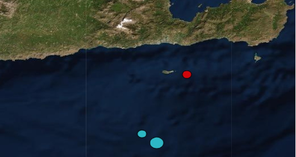 Νέα σεισμική δόνηση νότια της Κρήτης