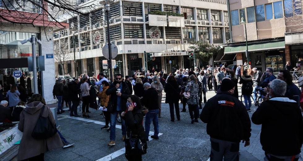 Ισχυρός σεισμός αισθητός σε πολλές περιοχές της Ελλάδας