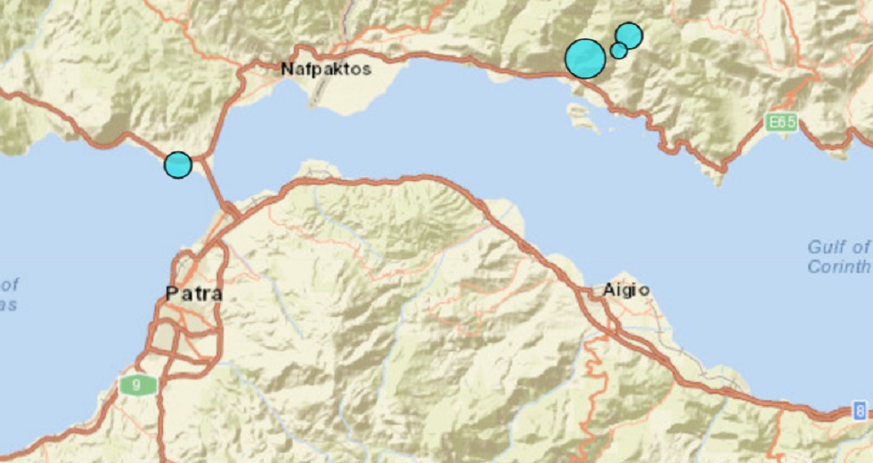 Σεισμός στη Ναύπακτο