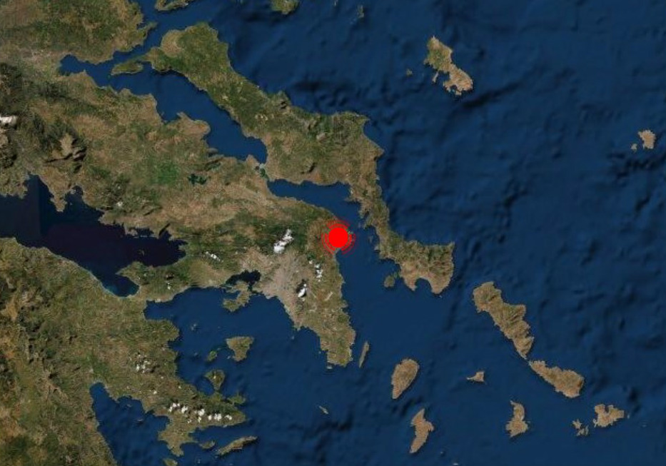 Σεισμός 4,3 Ρίχτερ αισθητός στην Αθήνα